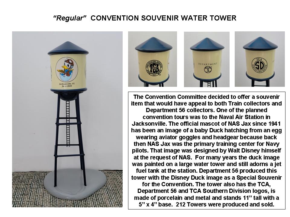 2020 Convention Department 56 Water Tower